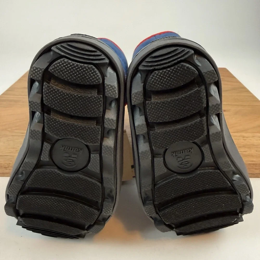 New Kids Kamik Snowbug 7 Insulated Faux Fur Lined Waterproof Snow Boots Size 7 C